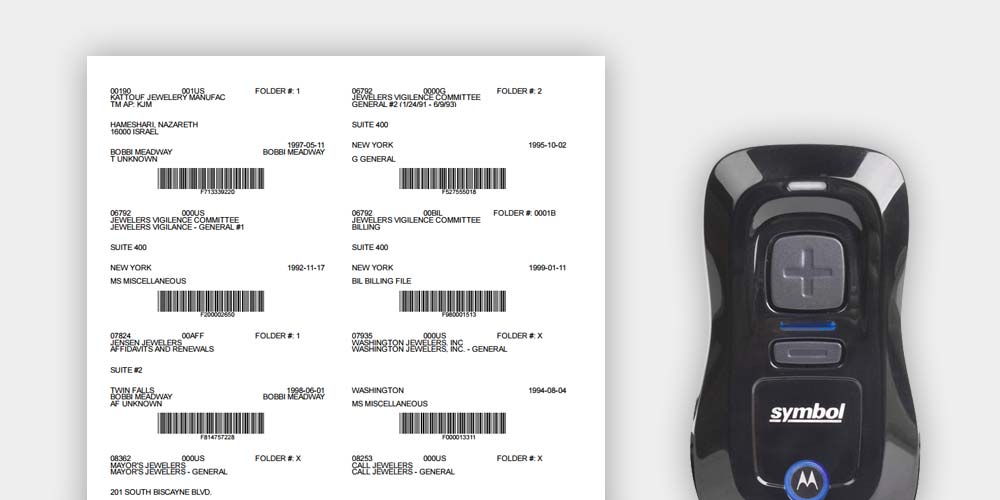 Barcodes and Scanning
